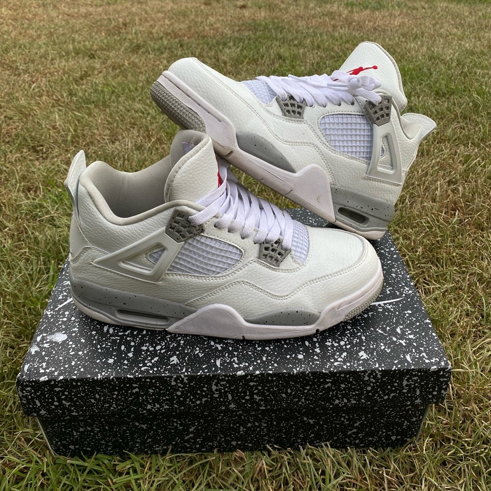 Air jordan 4 retro white Oreo